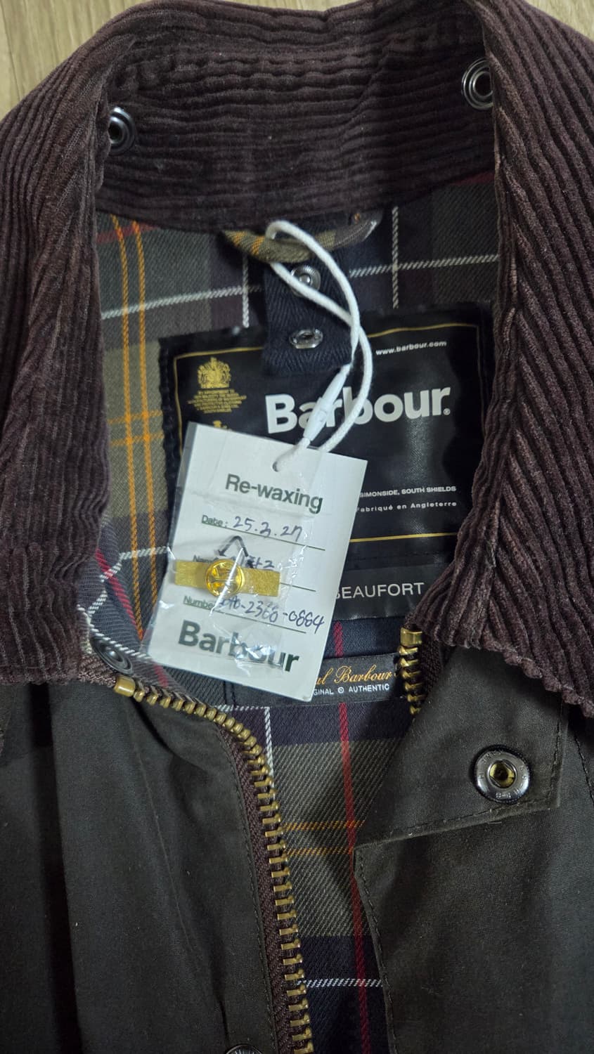 바버 뷰포트 올리버컬러(내피 포함) 40사이즈 상품이미지2