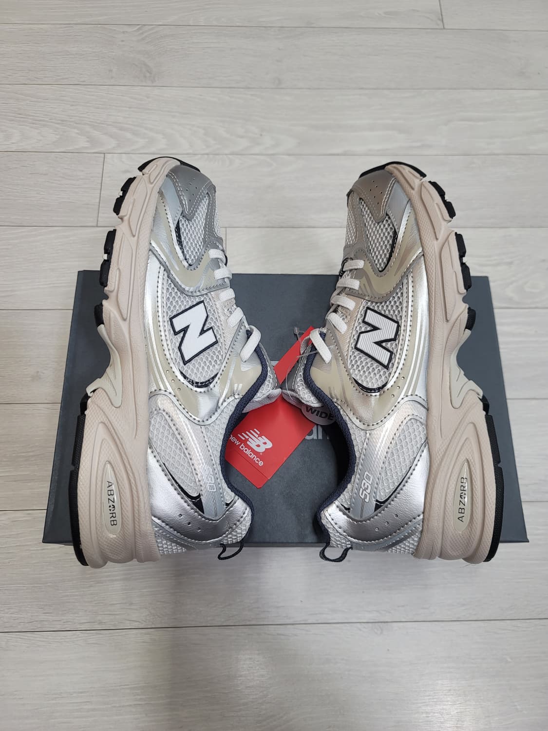 (240)뉴발란스 주니어  530 스틸 그레이[대전 직거래도 가능] 상품이미지1