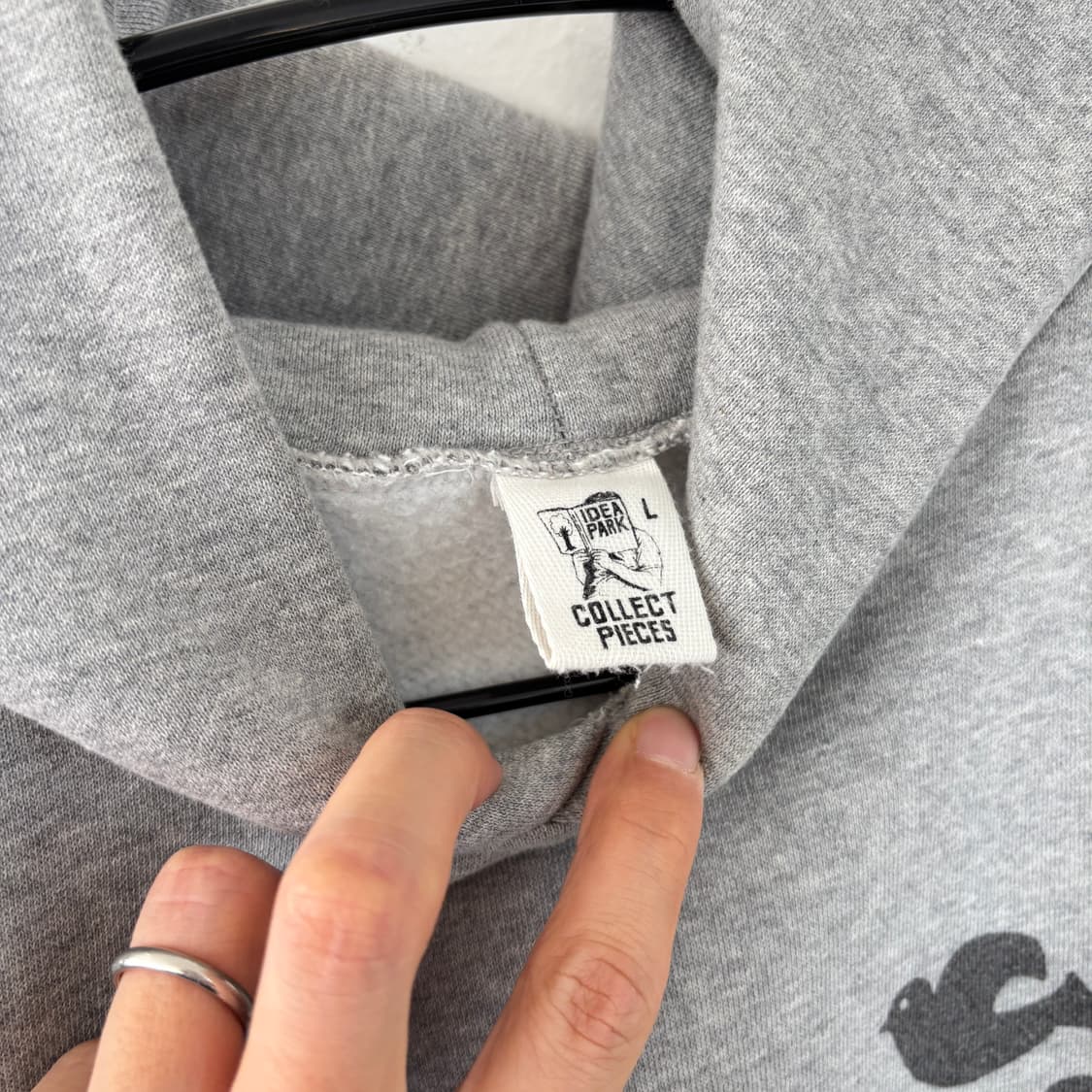 L사이즈 컬렉트피시스 후드 그레이 상품이미지3