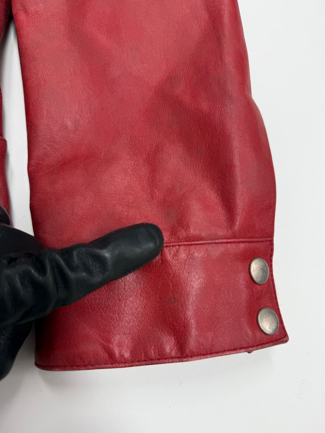 VTG TRACKSIDE LEATHER JACKET 상품이미지5
