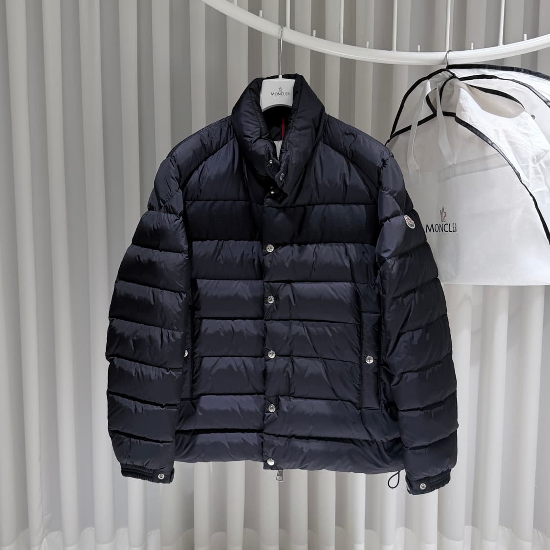 (A+/7) / 몽클레어 룰 패딩 점퍼 네이비 상품이미지1