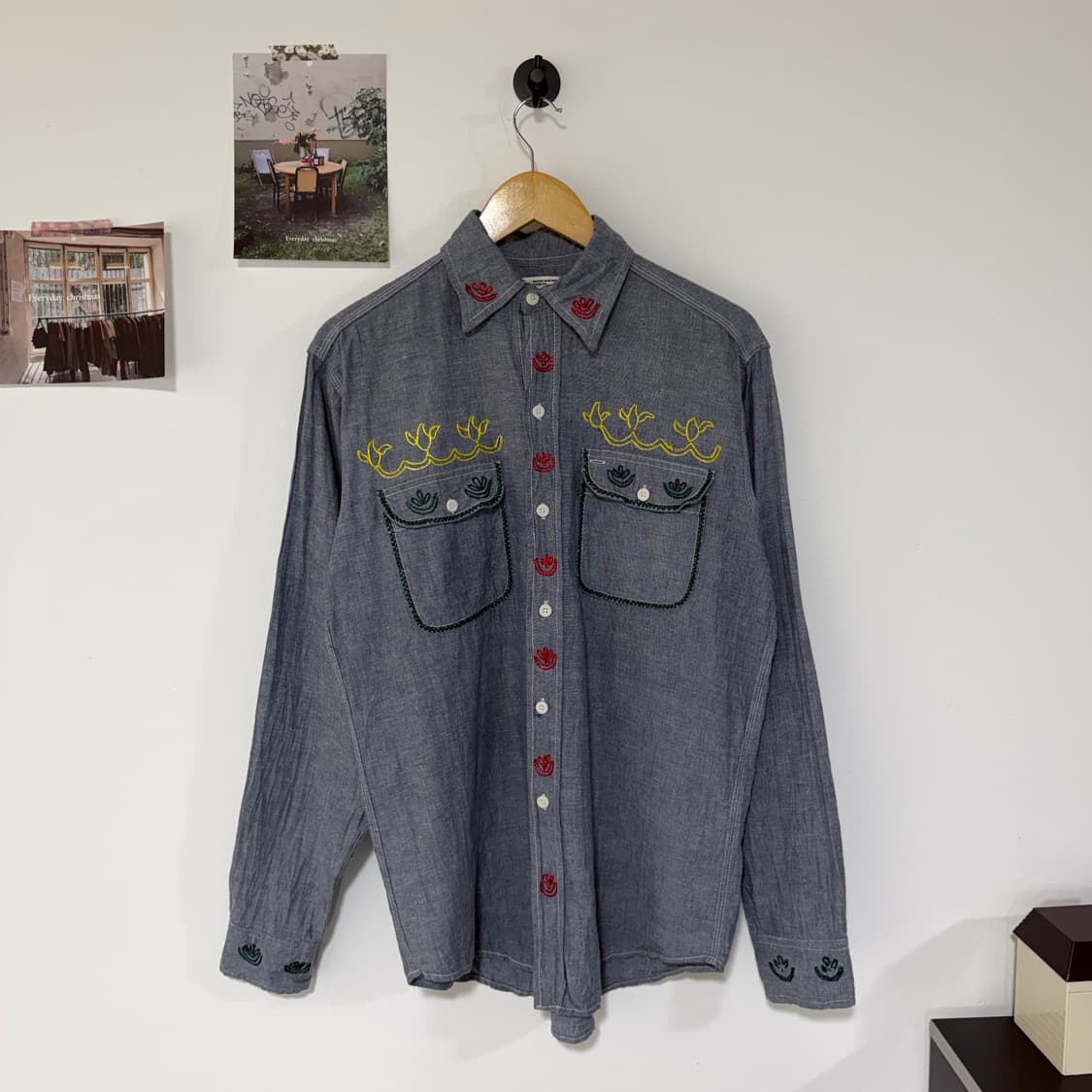 [L] 70s JC Penny Bigmac 샴브레이셔츠 상품이미지1