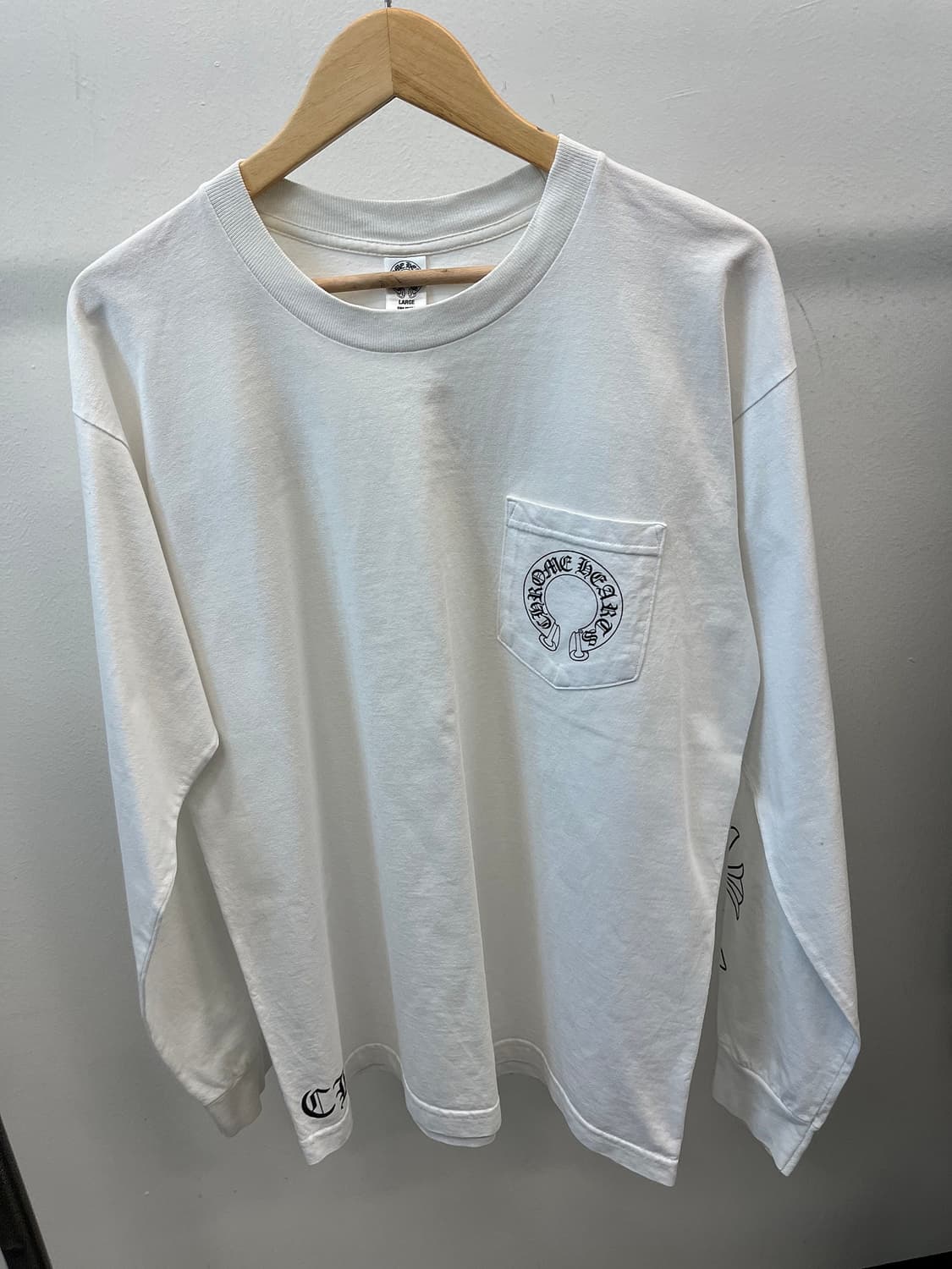 100) 크롬하츠 로고 롱슬리브  상품이미지2