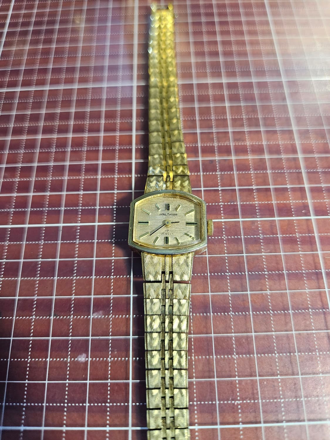 월썸 빈티지 금장 핸드와인딩(수동) 여성시계 상품이미지3