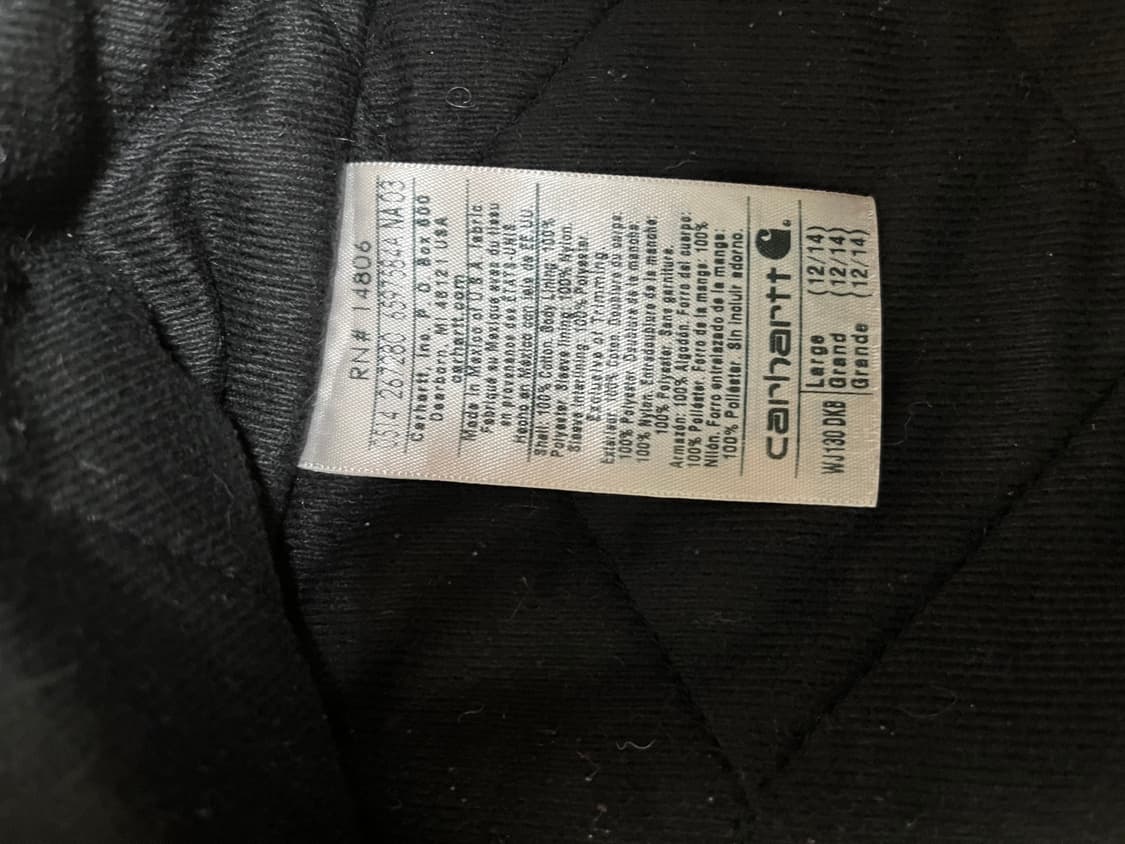 칼하트 wj130 dkb 다크브라운 액티브자켓 상품이미지9