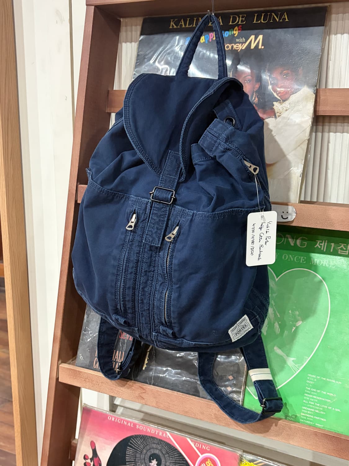 PORTER 요시다 포터 인디고 코튼 백팩 상품이미지1