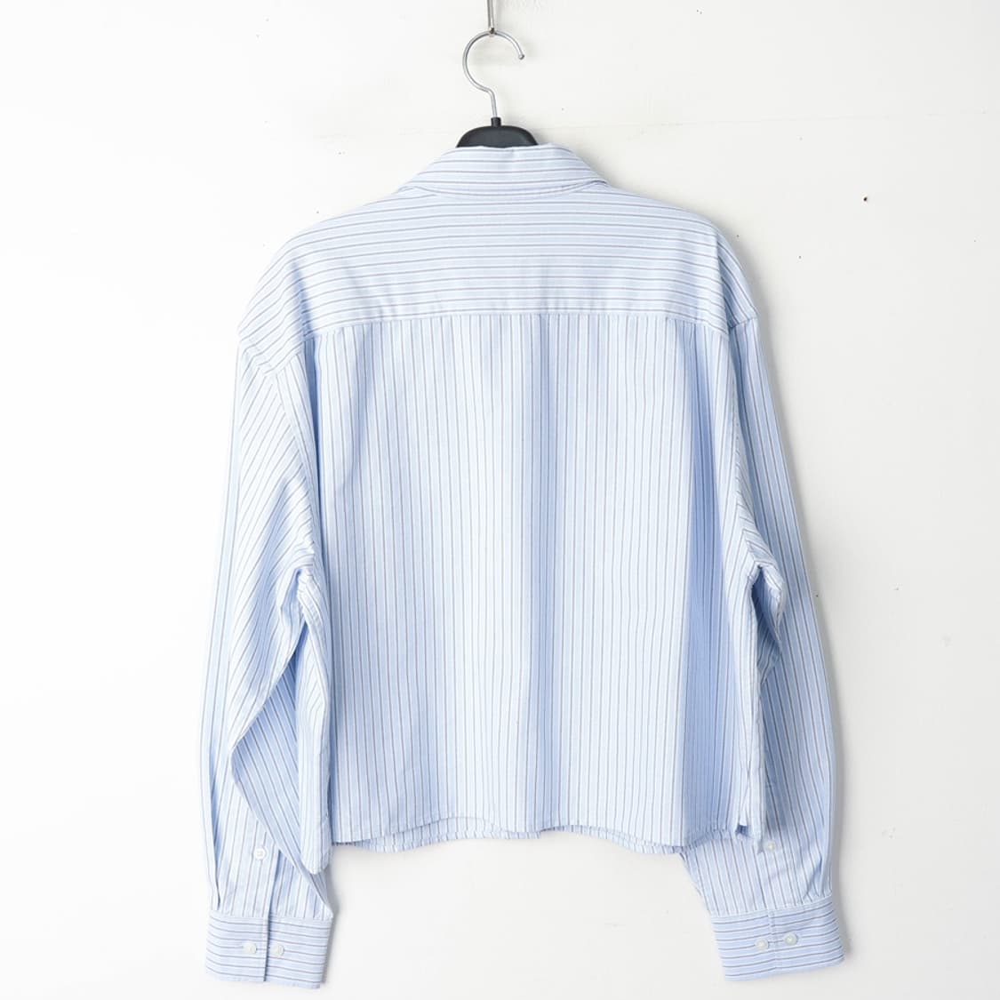 66/유니클로 JW앤더슨 옥스포드 스트라이프 박시셔츠 상품이미지2