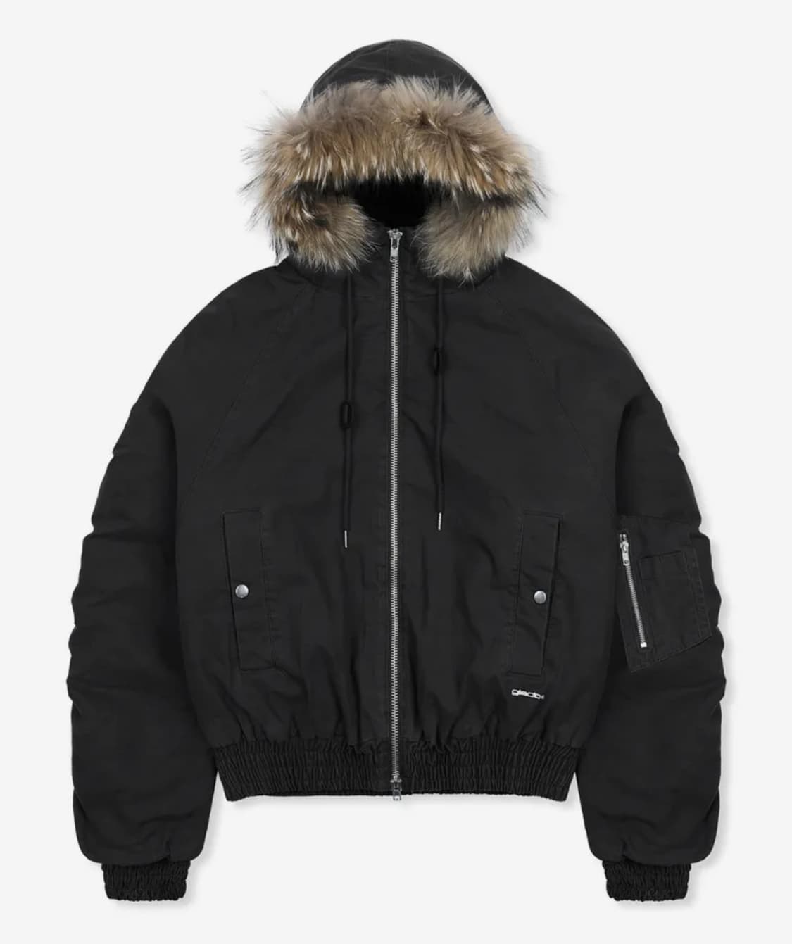 글랙 러스티 N2B 숏 파카 (BLACK) 상품이미지2