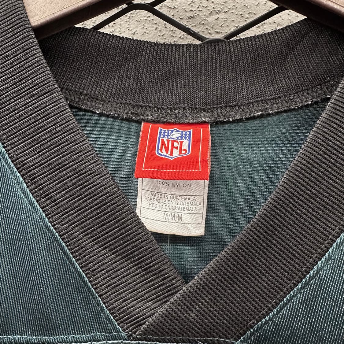 리복 x NFL 필라델피아 이글스 풋볼 그린 져지 반팔 상품이미지7