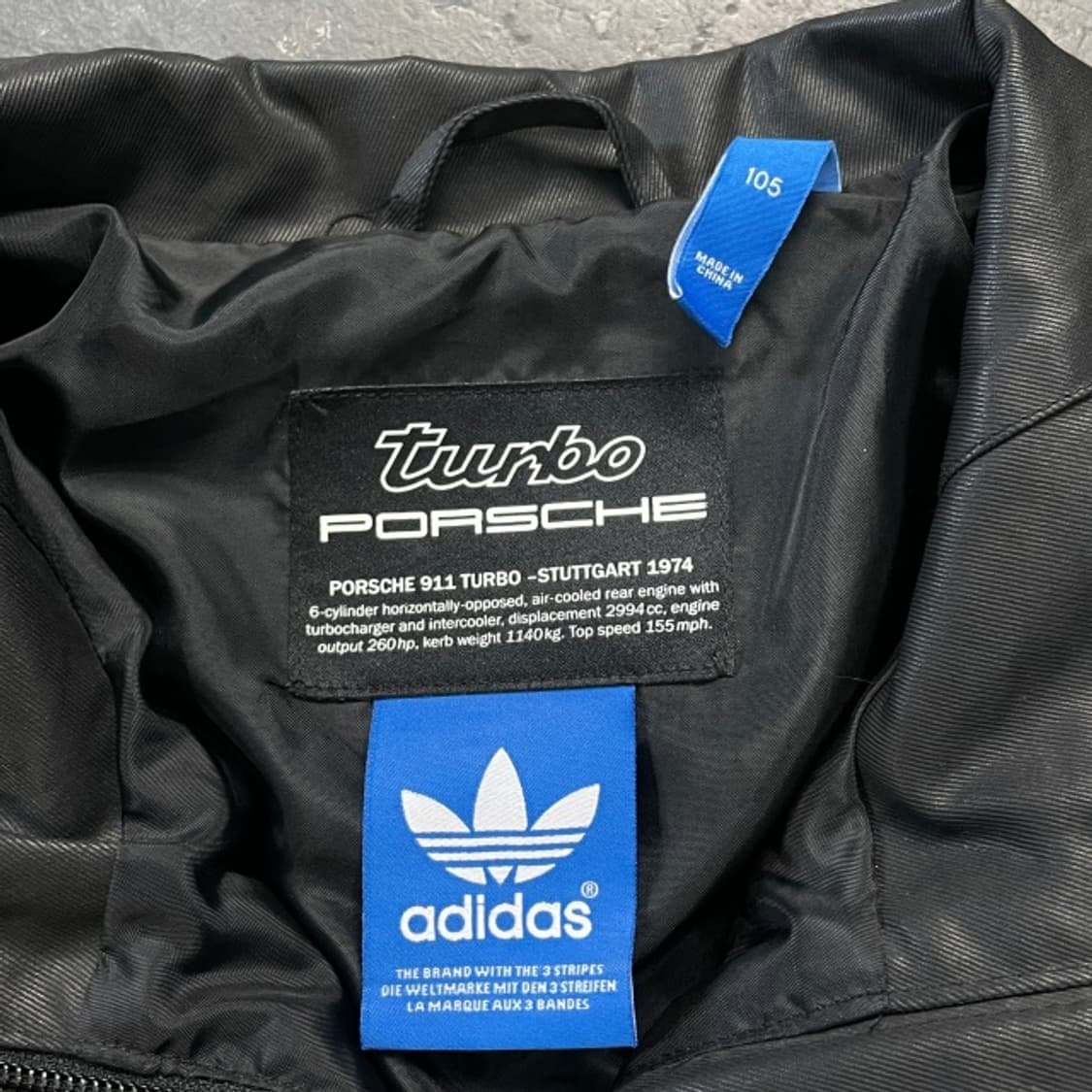 105 아디다스 x 포르쉐 911 왁스 자켓 상품이미지3