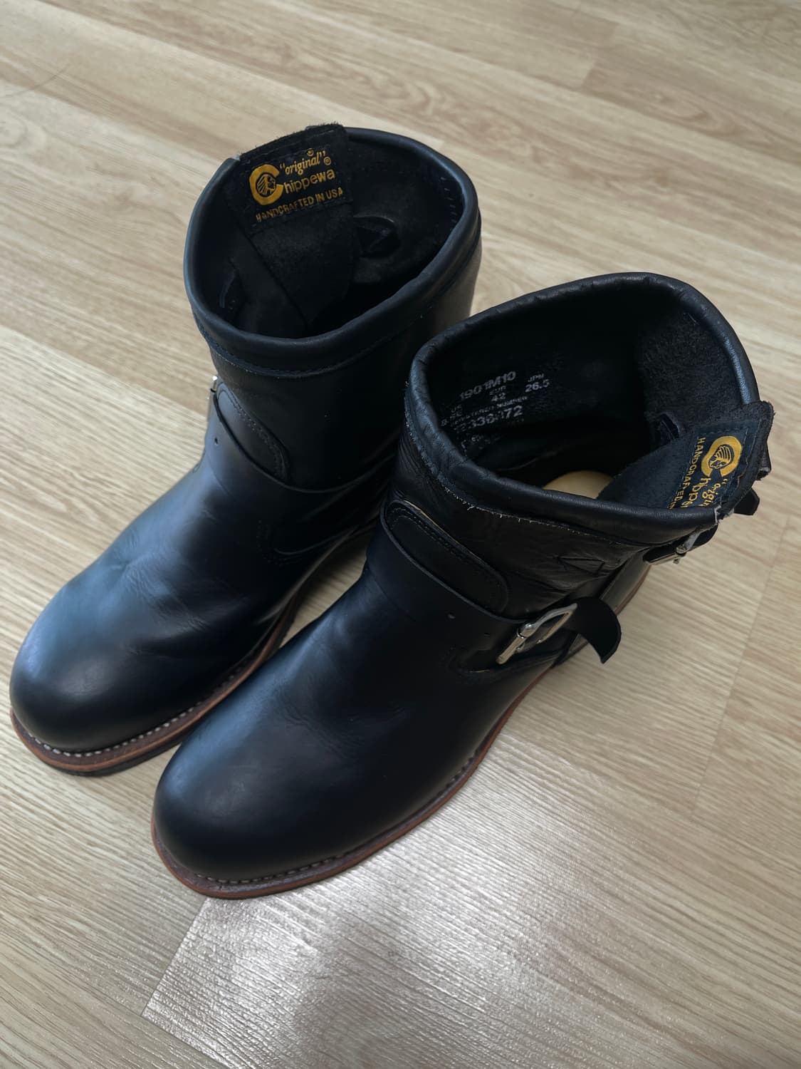 치페와 엔지니어부츠 숏버전 8.5e 상품이미지2