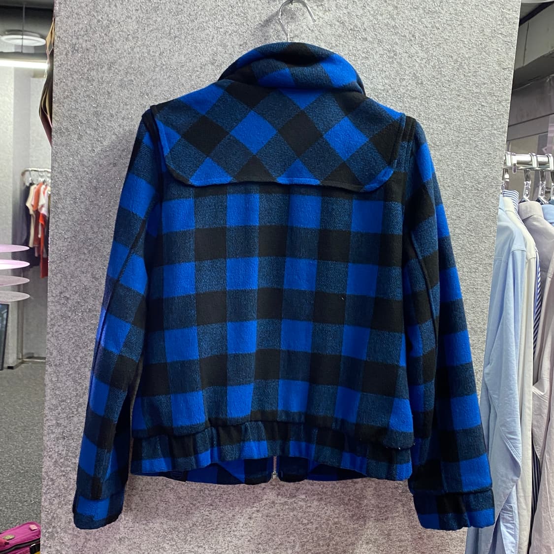 아디다스 파이어버드 체크 울 집업 b3376 상품이미지4