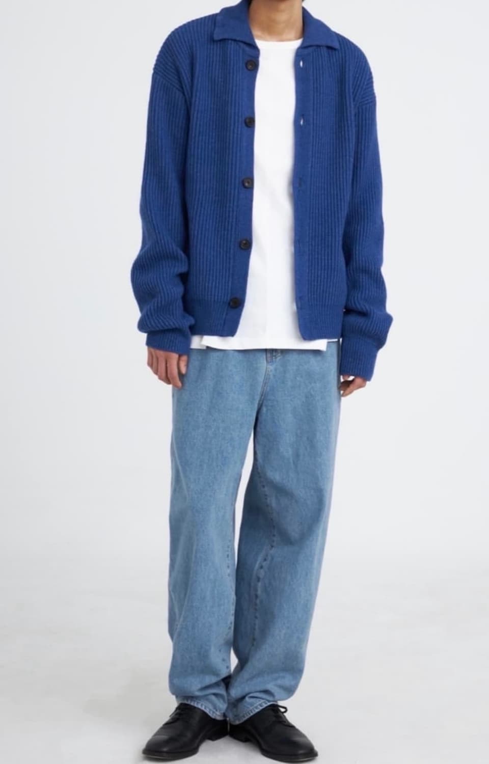 아모멘토 리브드 가디건 상품이미지2