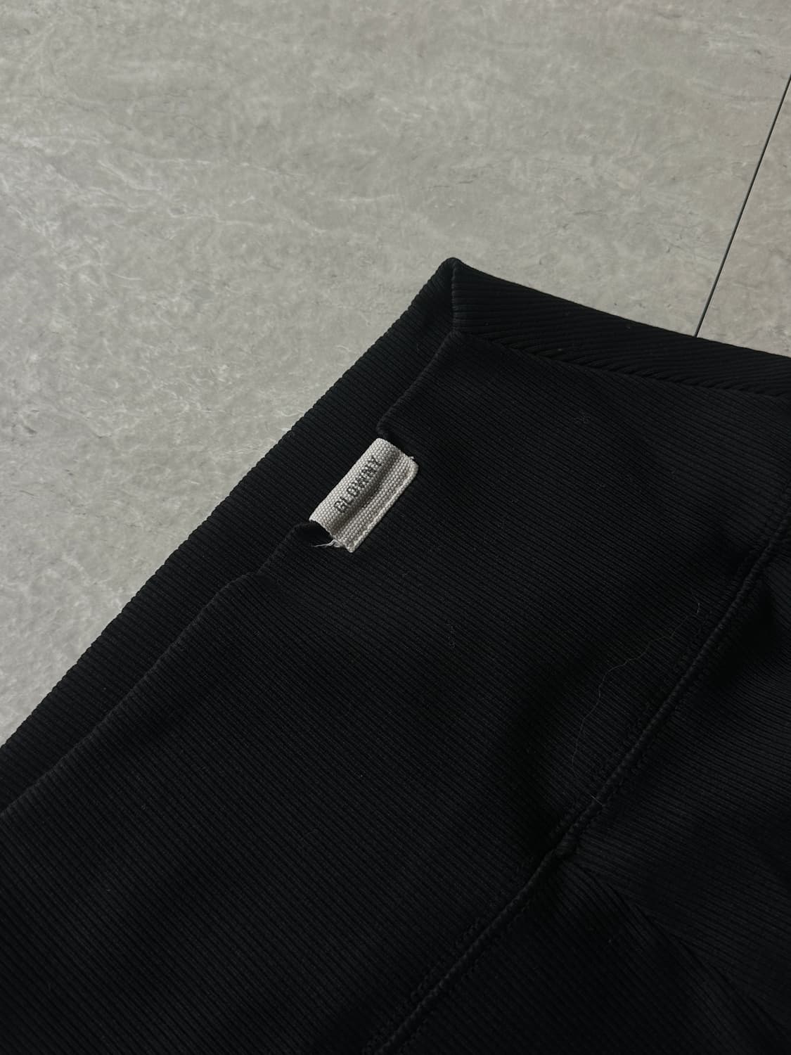 글로니 G CLASSIC RIB FLARE PANTS_S 상품이미지2