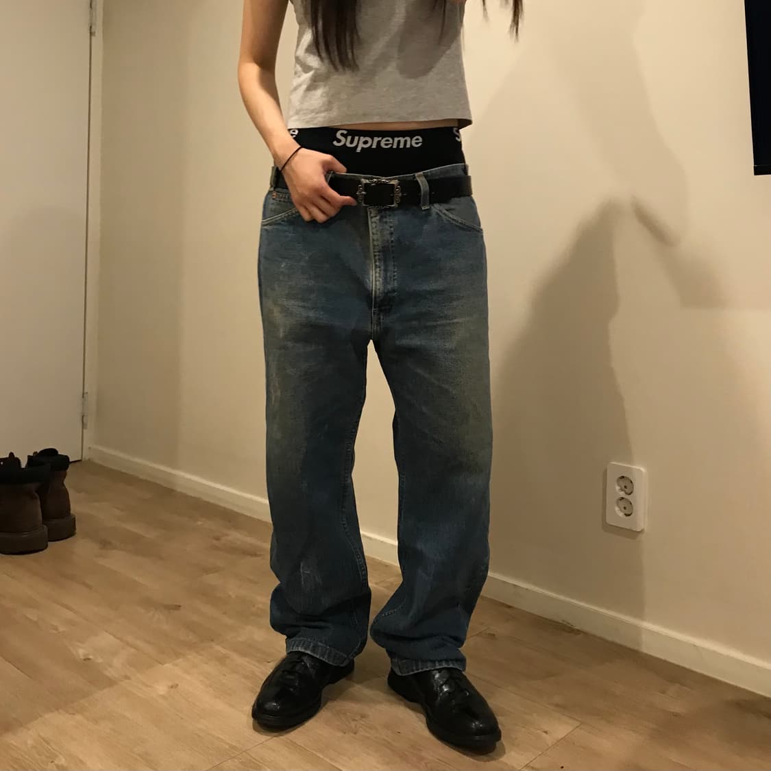 리바이스 505 90s USA 오렌지탭 데님 38/32 상품이미지1