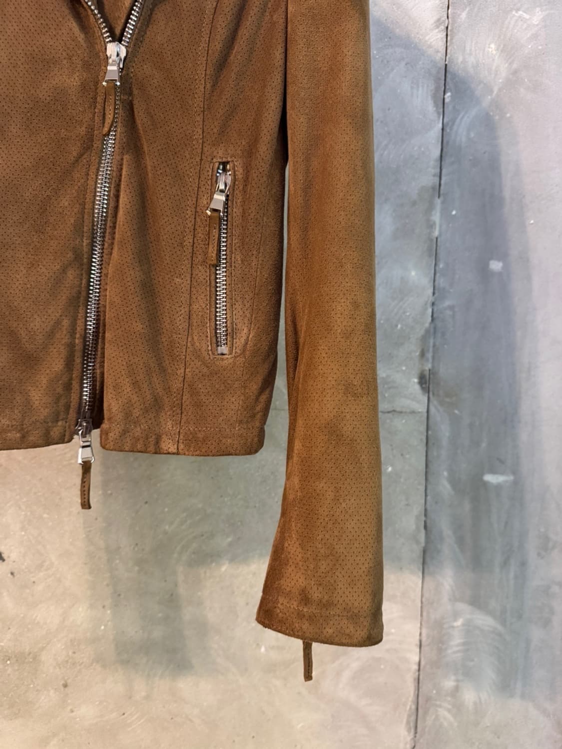 일레븐티 스웨이드 레더 라이더 자켓 55 상품이미지7