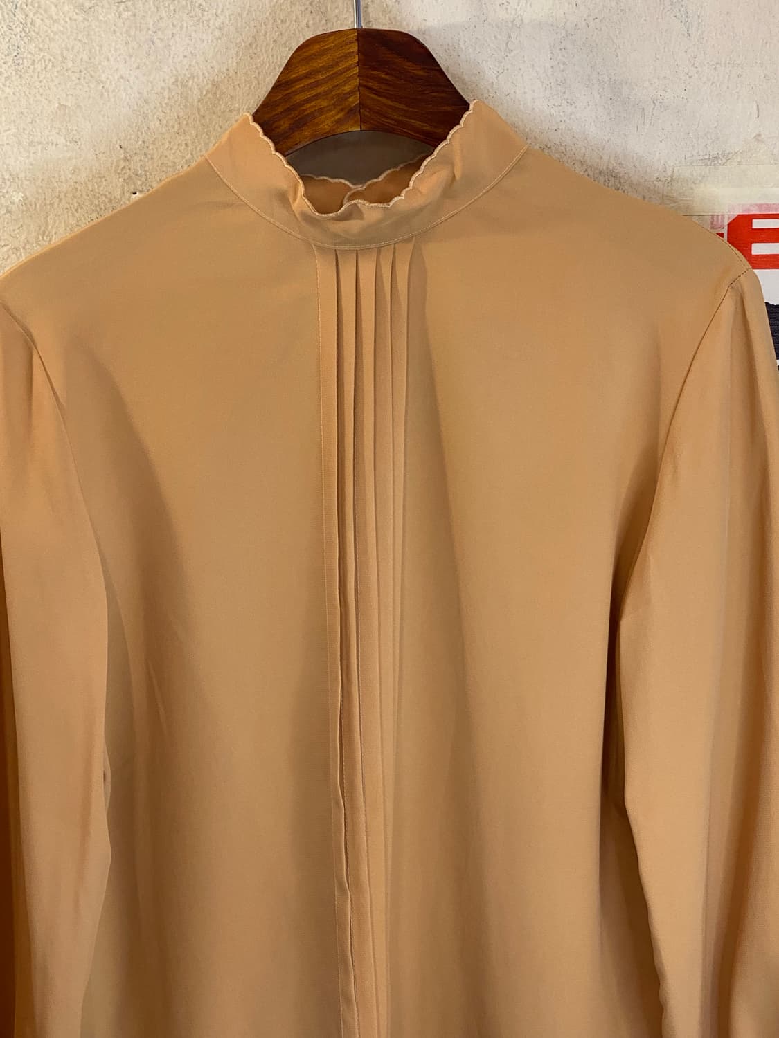 Japan vintage 하이넥셔츠 블라우스 상품이미지2