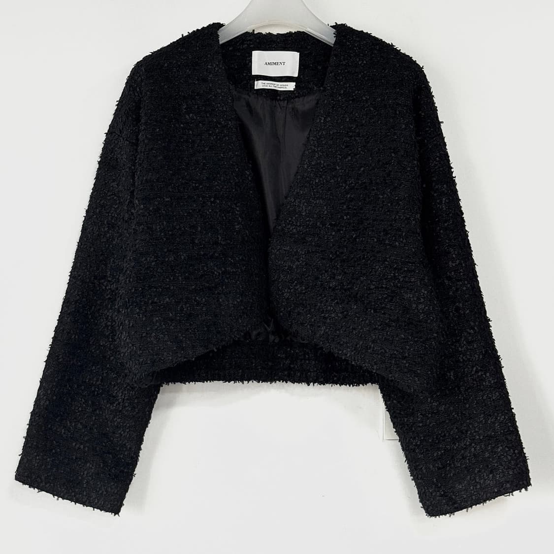 아미먼트 AMIMENT 트위드 볼레로 자켓 상품이미지1