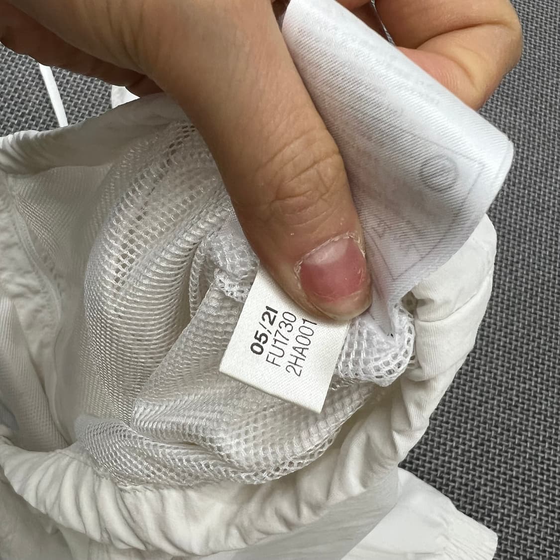 아디다스 화이트 바람막이 상품이미지4