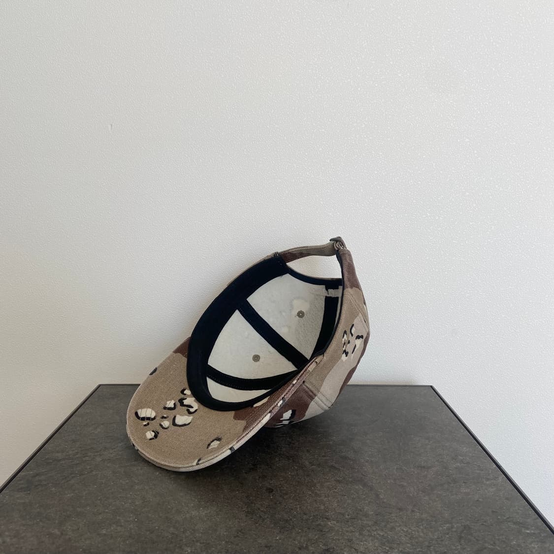 슈프림 워시드 데저트 카모 에스로고 S로고 볼캡 모자 6패널 캡 상품이미지6