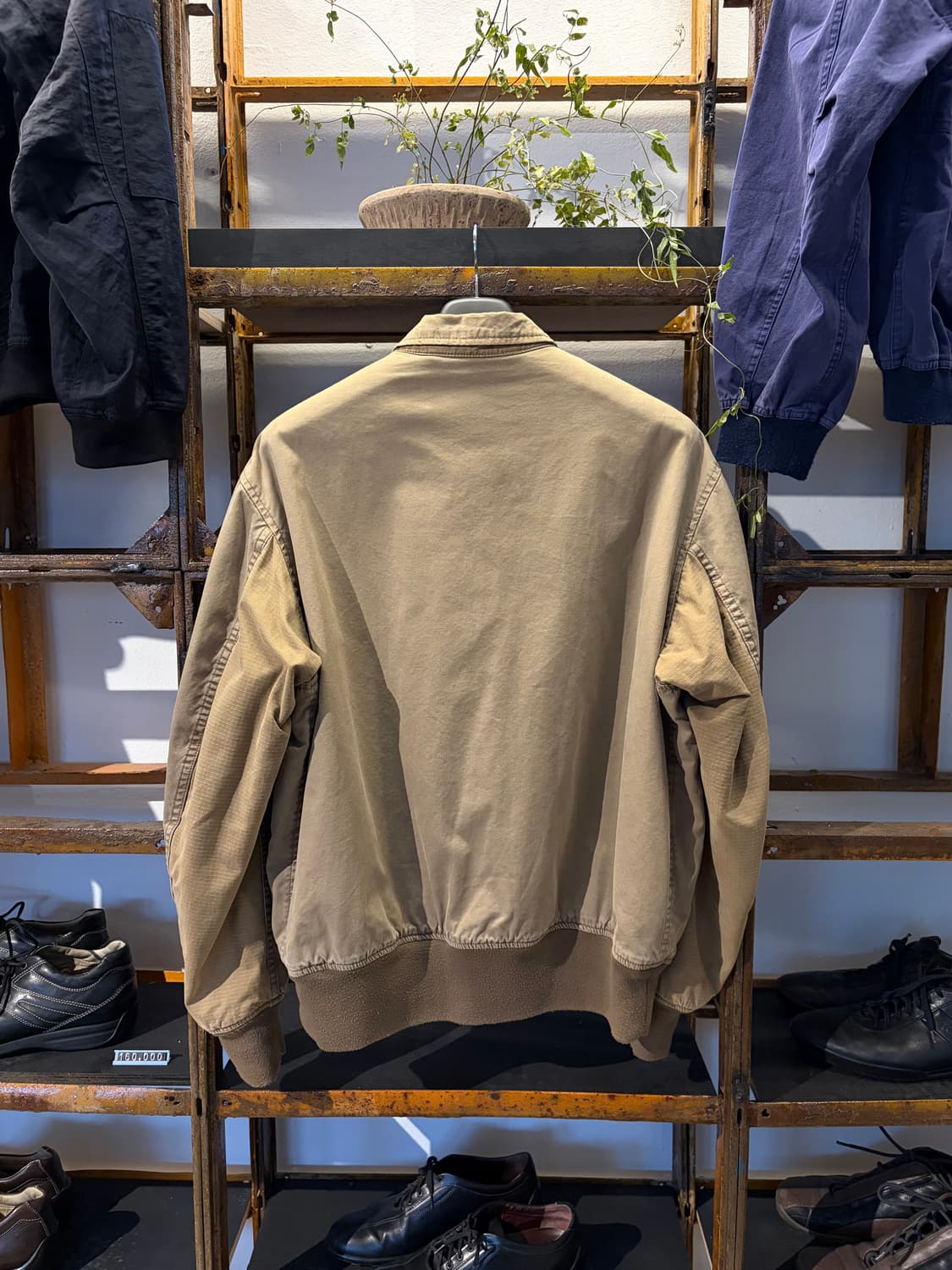 00s stussy Army mix jacket 상품이미지5