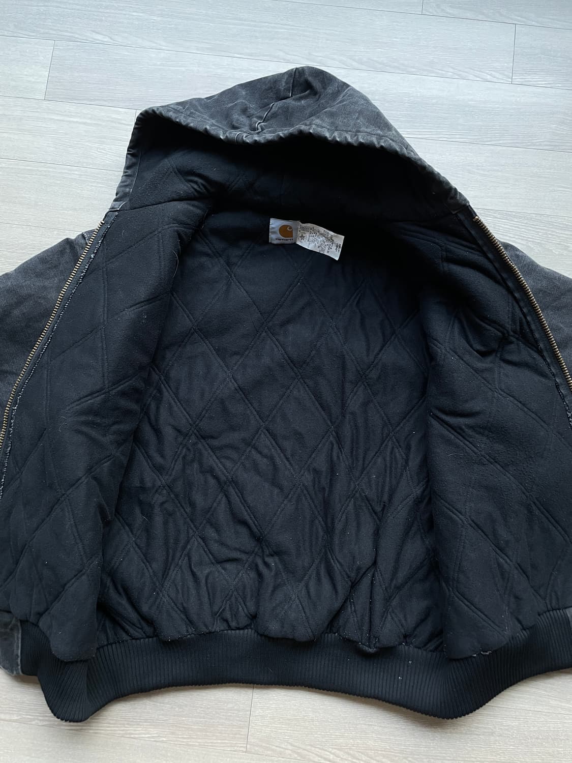 90s 칼하트 JQ1005 j04 액티브 아이유 자켓 BLK 상품이미지8