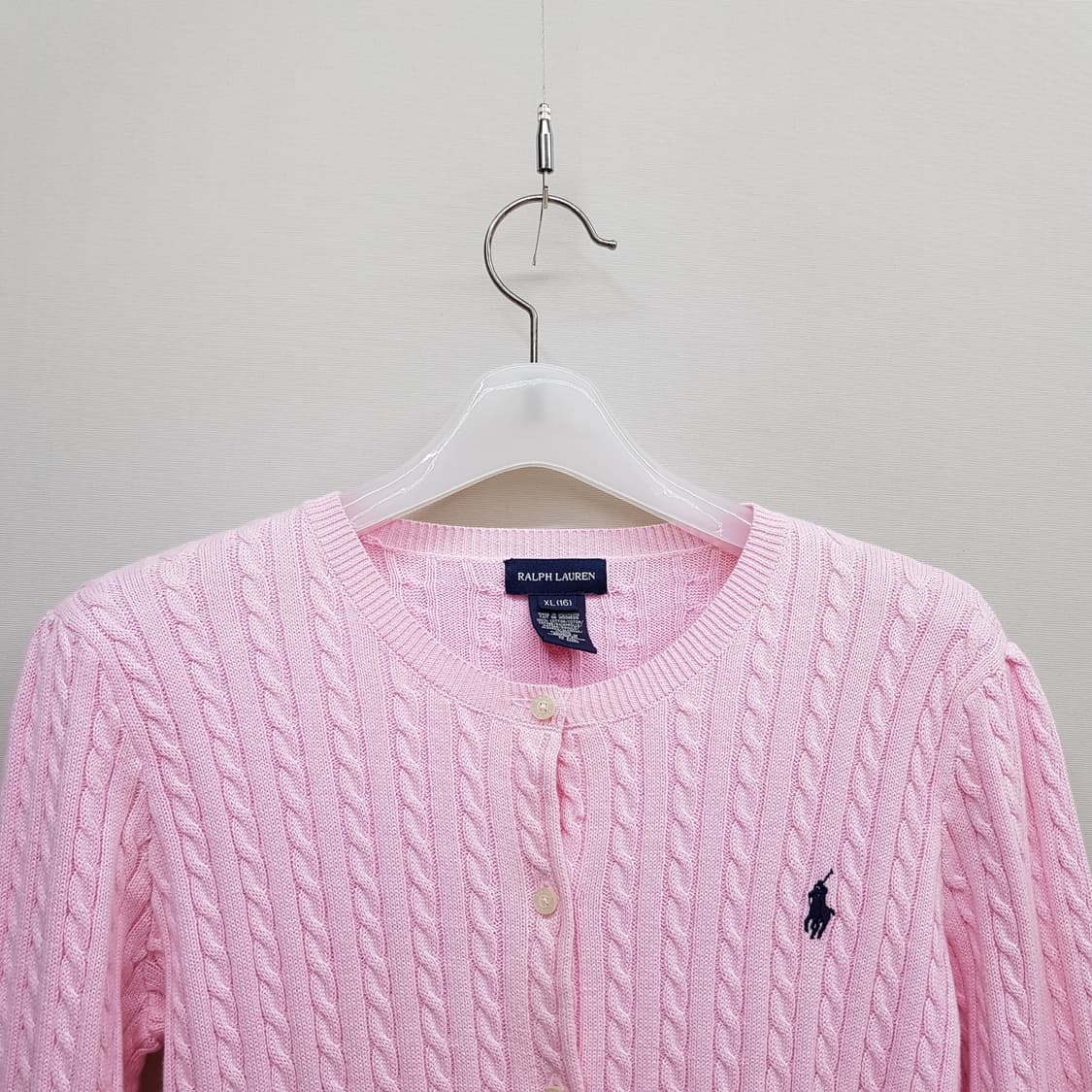 랄프로렌 케이블 니트 가디건 걸즈XL사이즈 상품이미지2