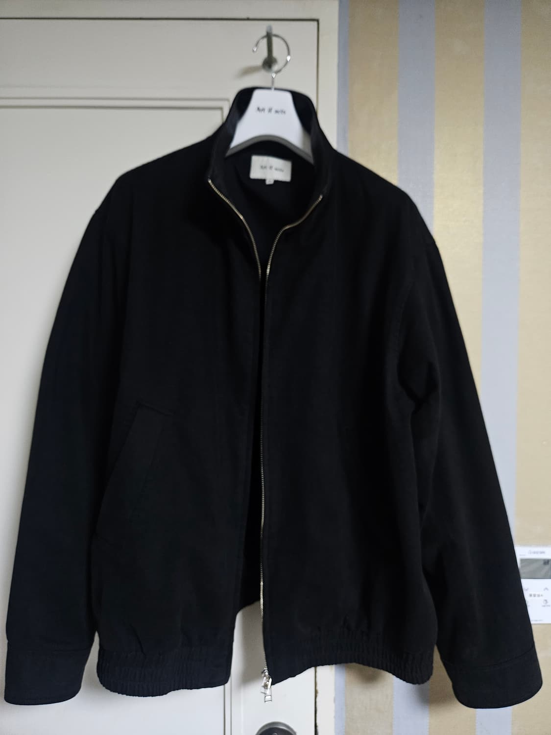 아트이프액츠 레더카라 자켓 블랙XL 상품이미지3