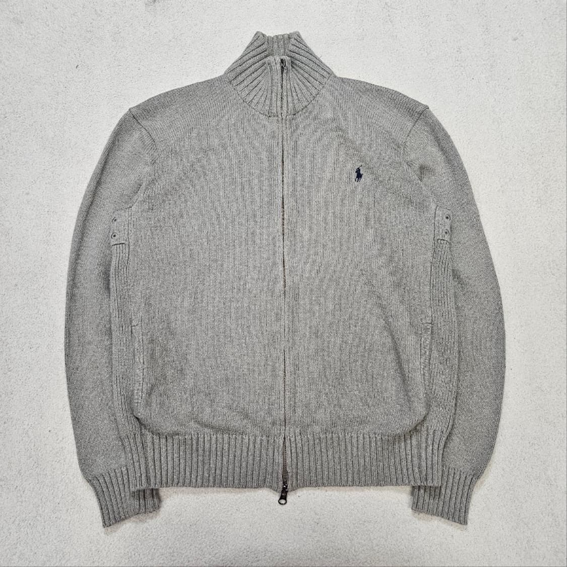 폴로 랄프 로렌 코튼 니트 집업 L 상품이미지1
