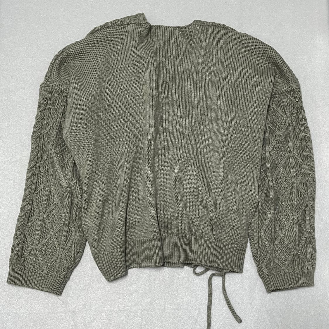 카키 가디건 상품이미지4