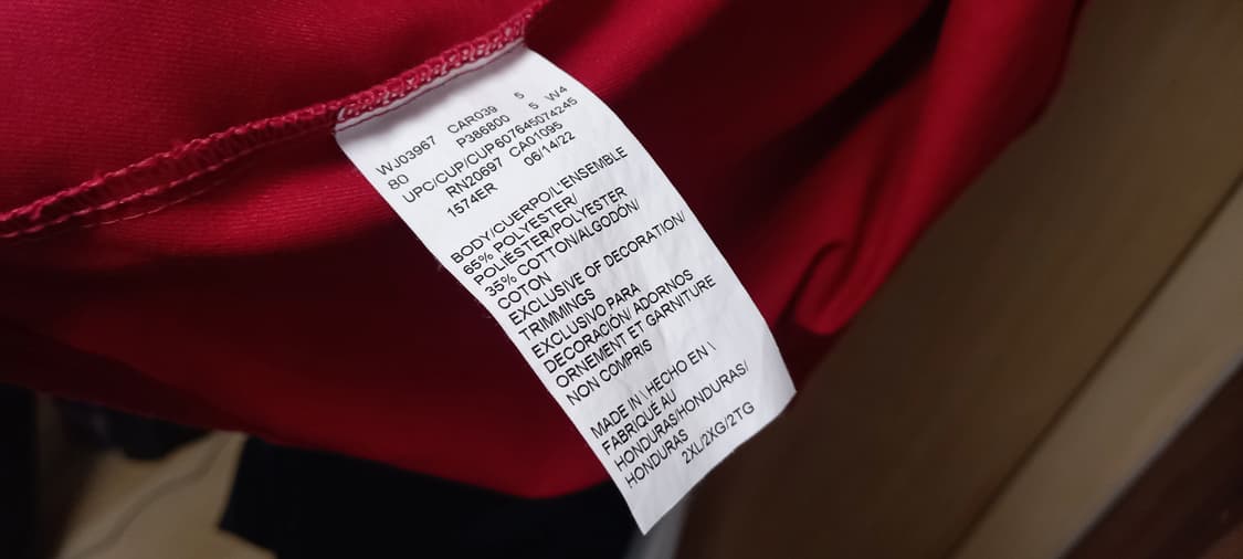 디키즈 1574 반팔 워크셔츠 잉글리쉬 레드 2XL 상품이미지7