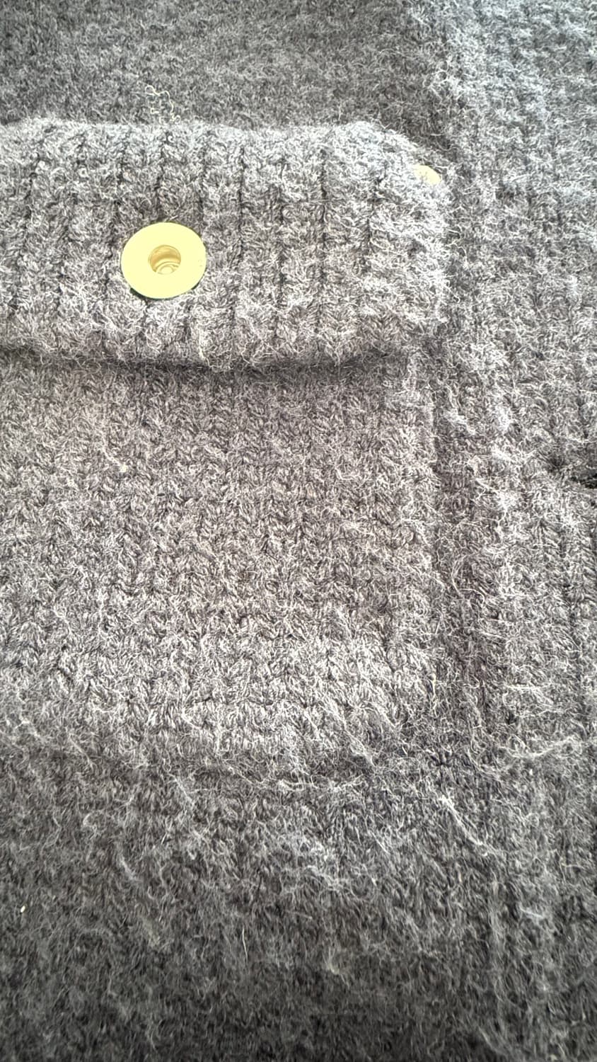 아워캐비넷 mont pocket cardigan (navy) 상품이미지2