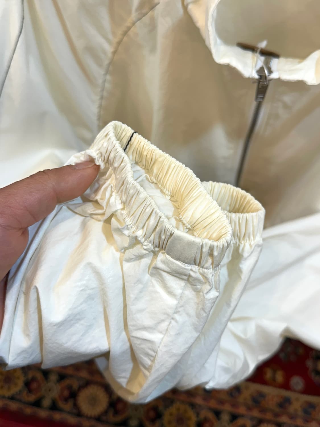 마뗑킴 코팅자켓 아이보리 상품이미지6