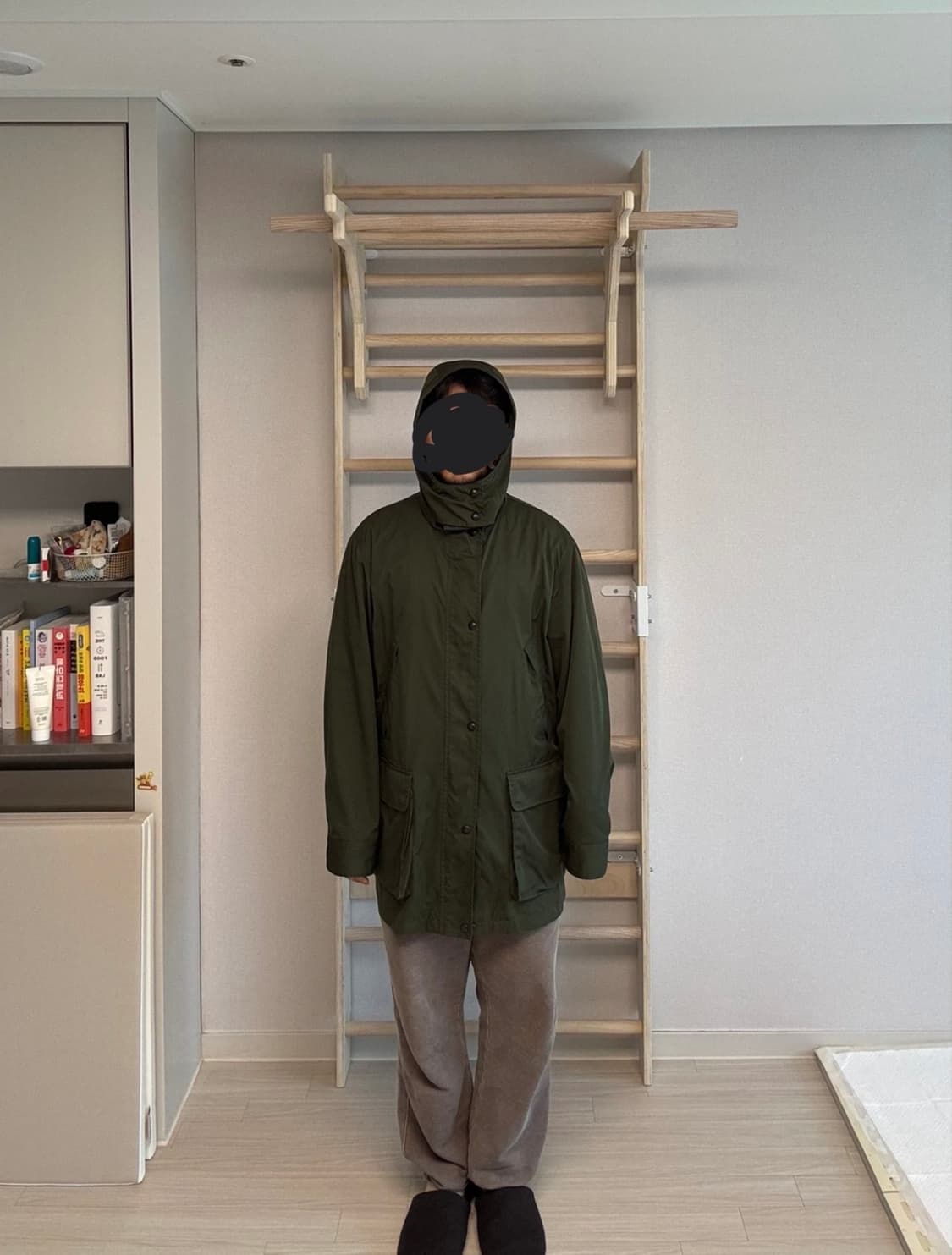 (105)폴로 랄프로렌 야상 자켓 카키 상품이미지3