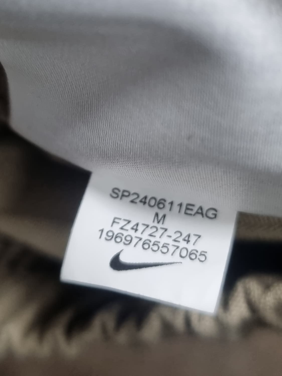 나이키 남성 윈드러너 캔버스 베이지 아노락 상품이미지7