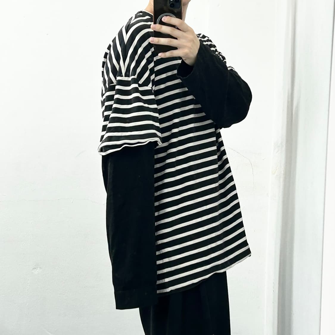 준지 아카이브 레이어드 롱슬리브 상품이미지5