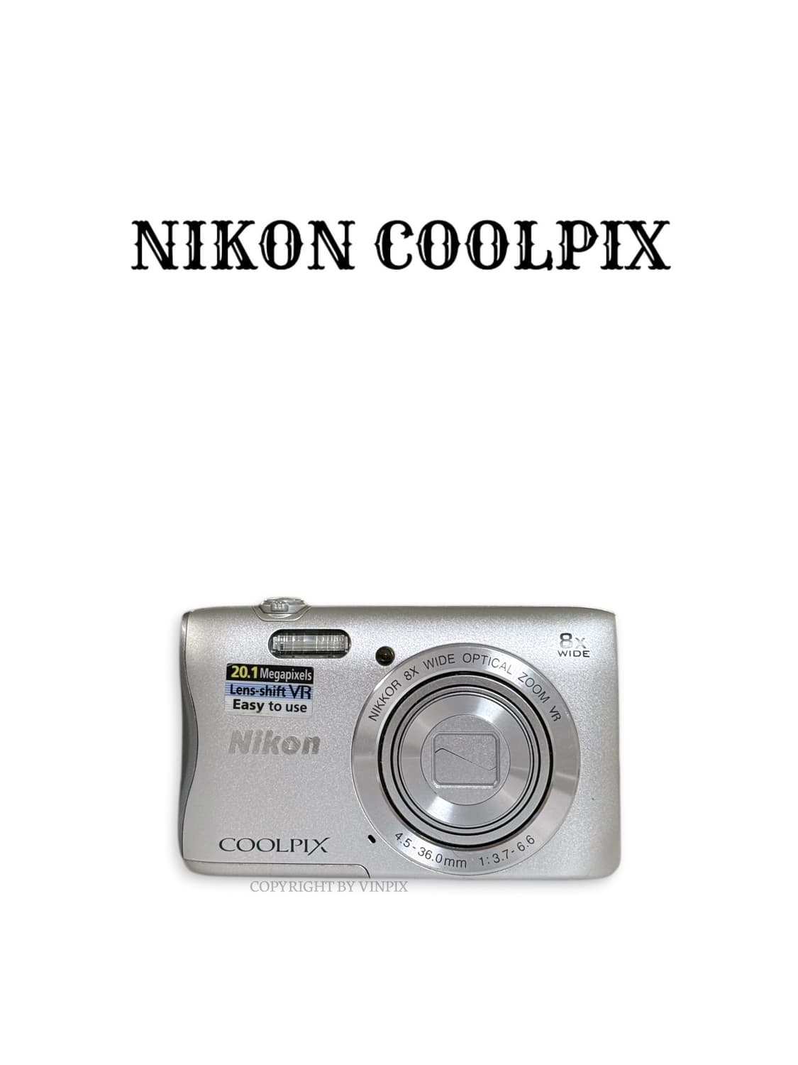 |사쿠라픽🩶/wifi| 니콘 쿨픽스 s3700 디지털 카메라 디카 상품이미지1