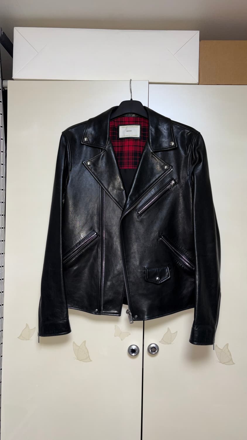 비이커 바이커 레더 자켓 (2 사이즈) 상품이미지1