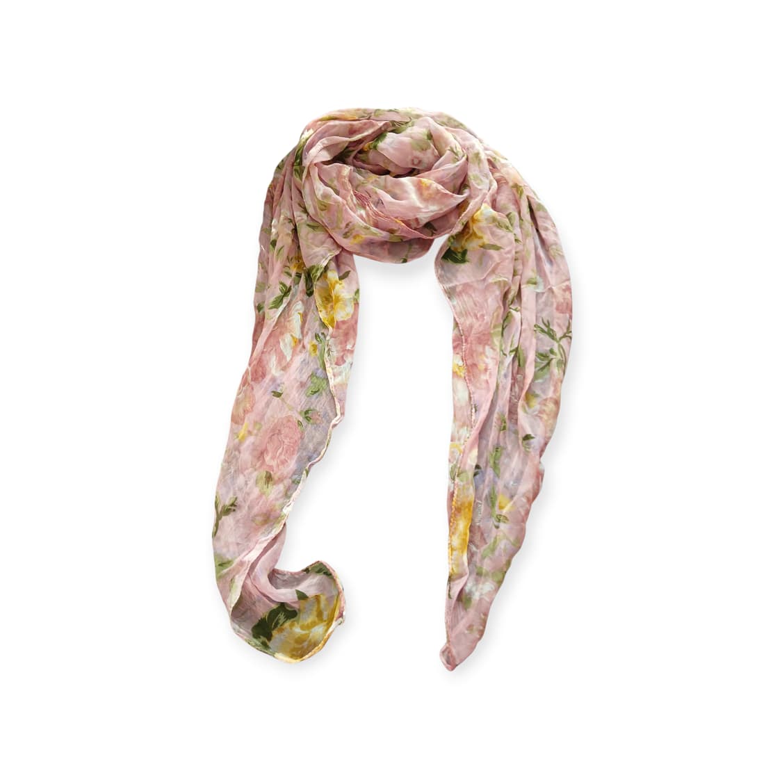모리걸 플라워 실크스카프  상품이미지1