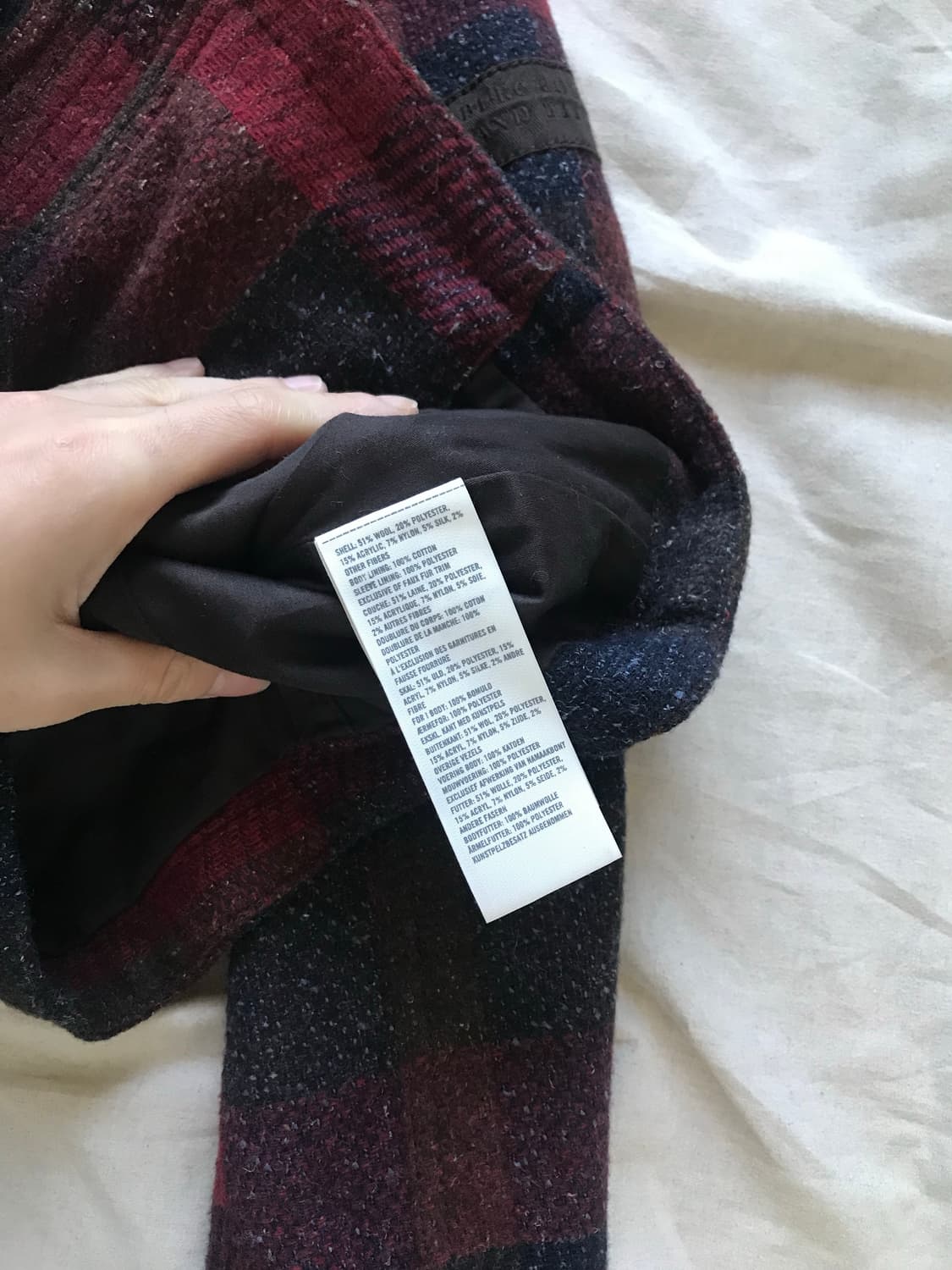 아베크롬비 타단체크 쉐르파 헤비 자켓 상품이미지9