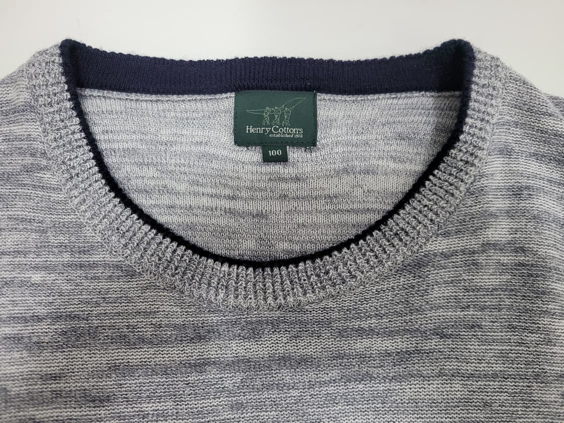 Henry Cottons 헨리코튼 풀오버 울 니트 / 남 100
 상품이미지7
