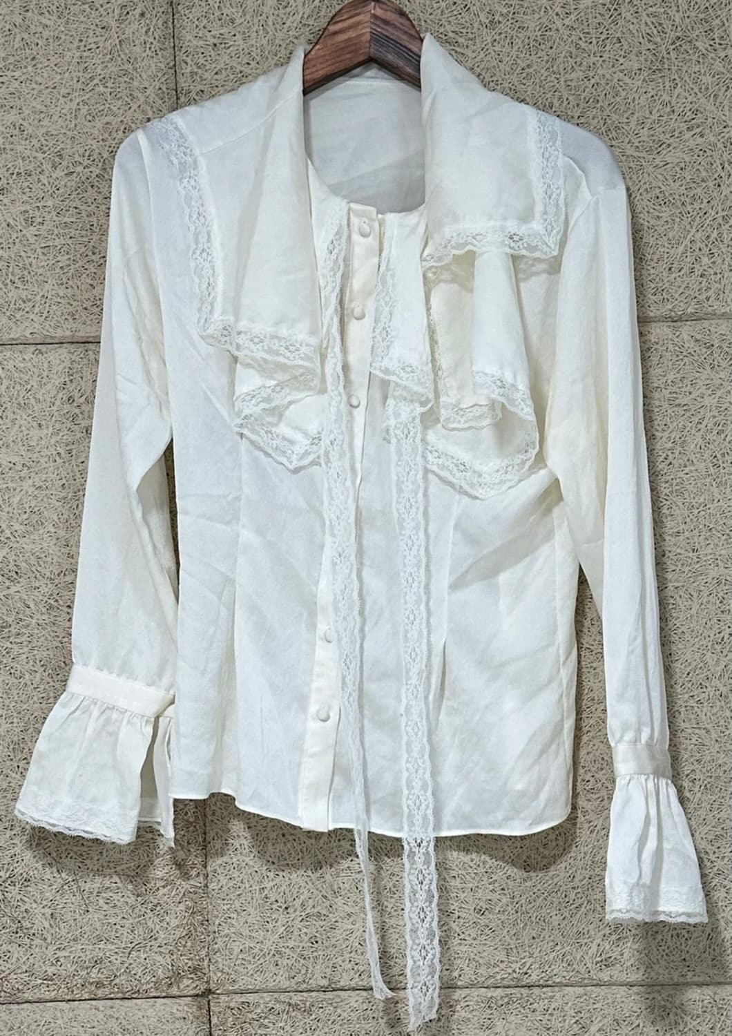 블라우스 아이보리 55 M 상품이미지1