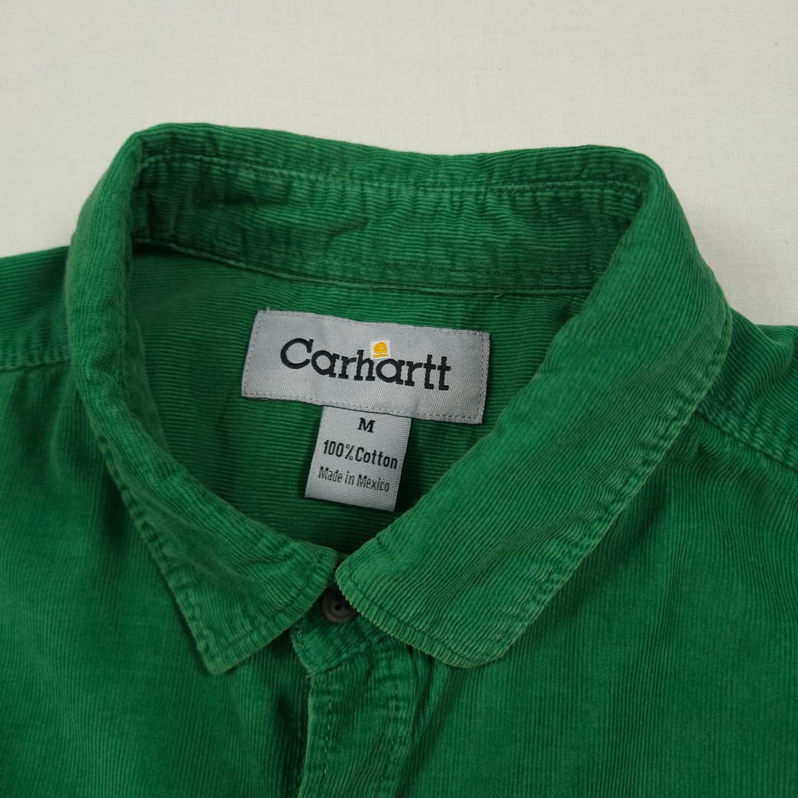 L(100) 칼하트 리워크 코듀로이셔츠 그린 상품이미지4