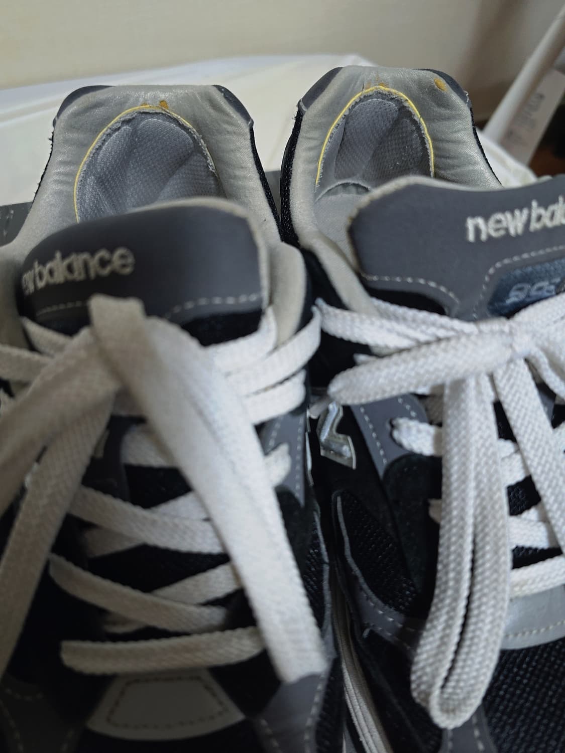 뉴발란스 992 메이드 인 USA 블랙 그레이 팝니다.(260) 상품이미지3