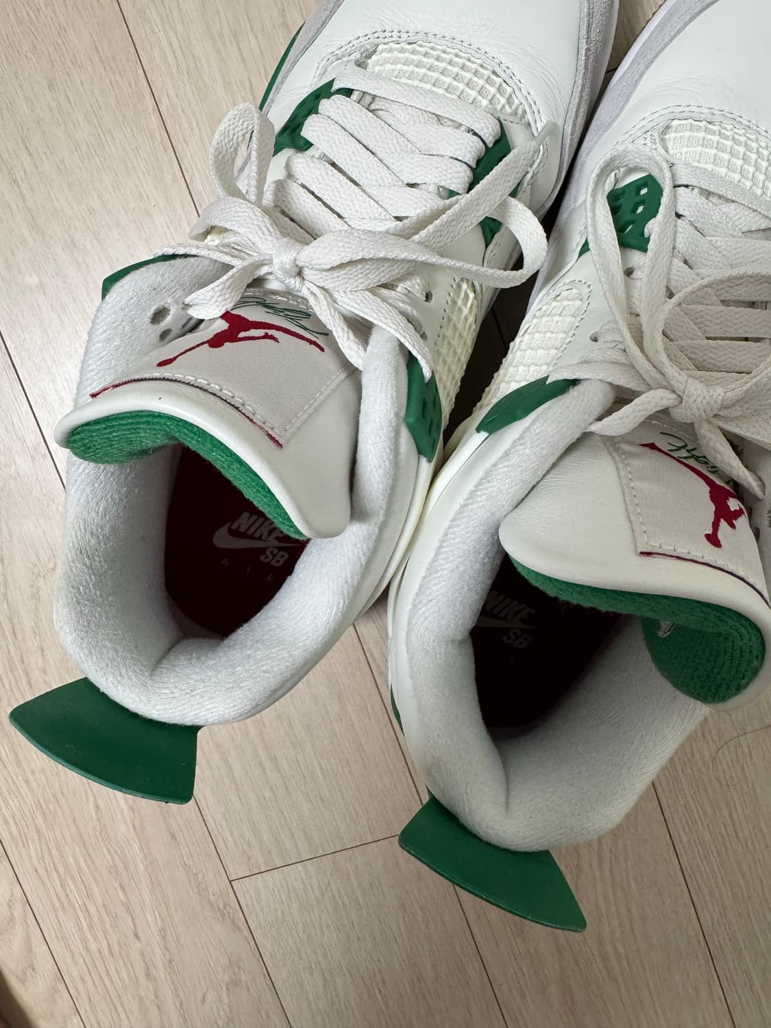 (260) 조던 4 x 나이키 SB 레트로 SP 파인 그린 상품이미지7