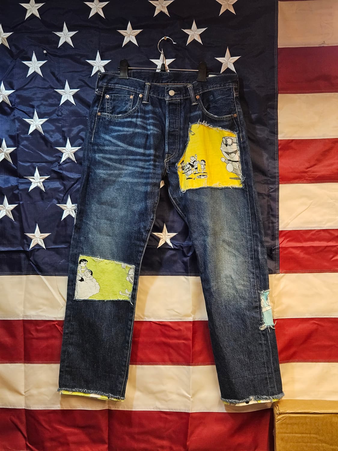 Levi’s 501 Denim Pants (도라에몽Custom Ver.) 상품이미지2