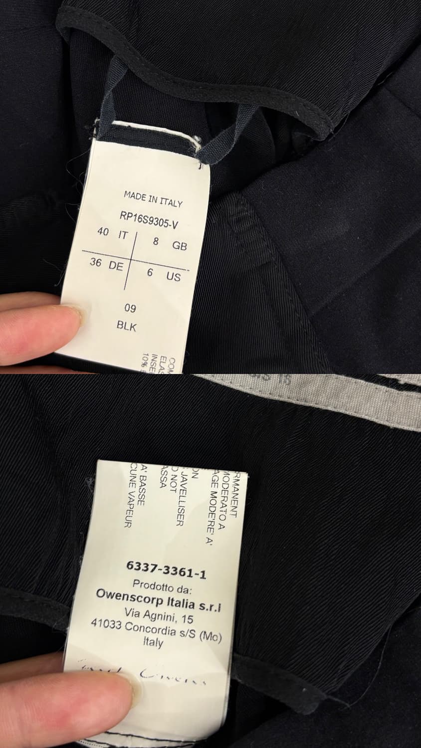 Rick Owens 릭오웬스 16SS 블랙 사이클롭스 배기팬츠 상품이미지10