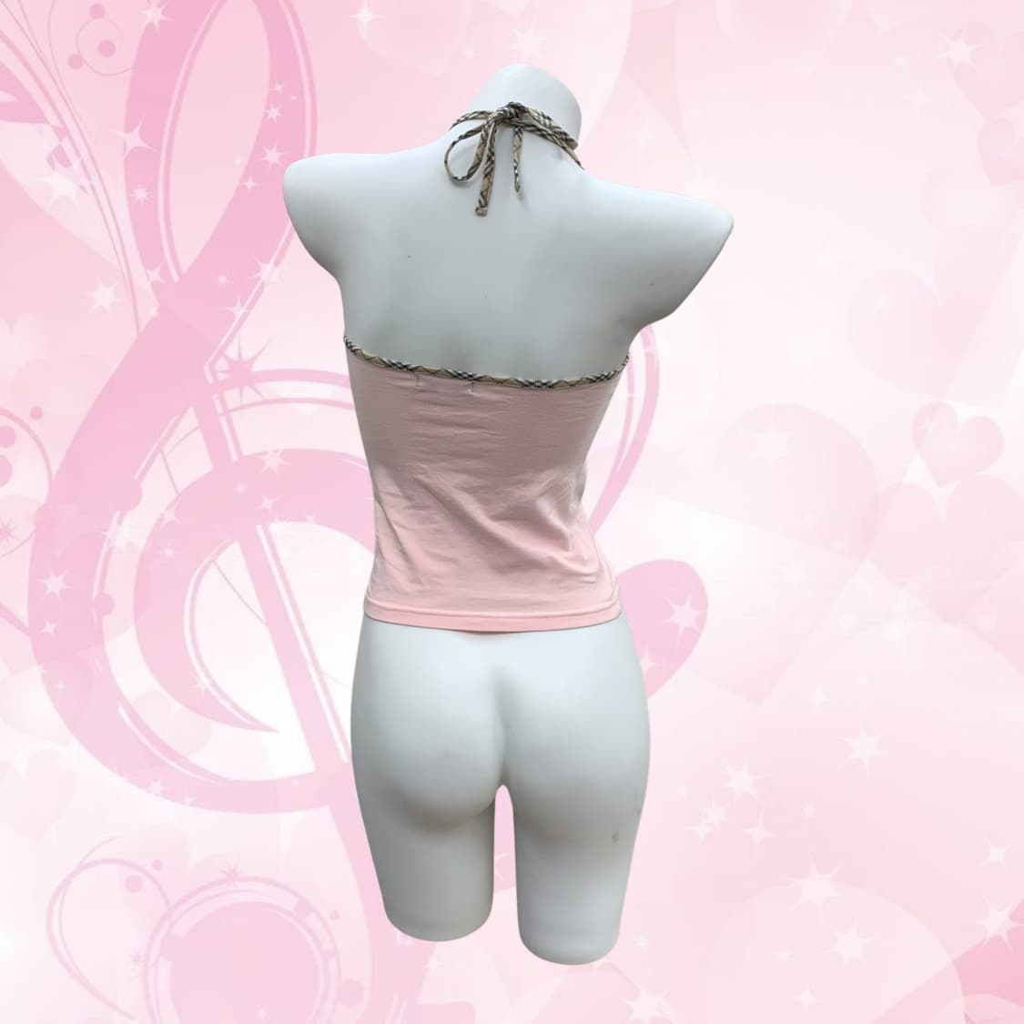 Burberry pink halter slip top 상품이미지2