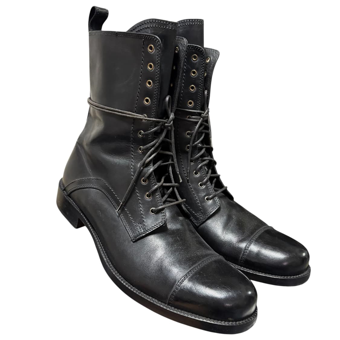 돌체앤가바나 09AW 레이스업 컴뱃 부츠 11 280-290 made 상품이미지2