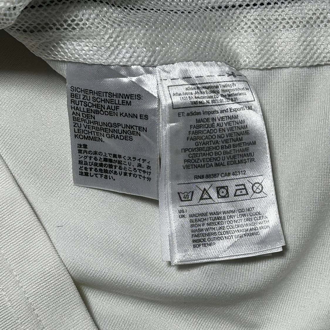 Adidas 독일 화이트 트랙탑 져지 상품이미지3